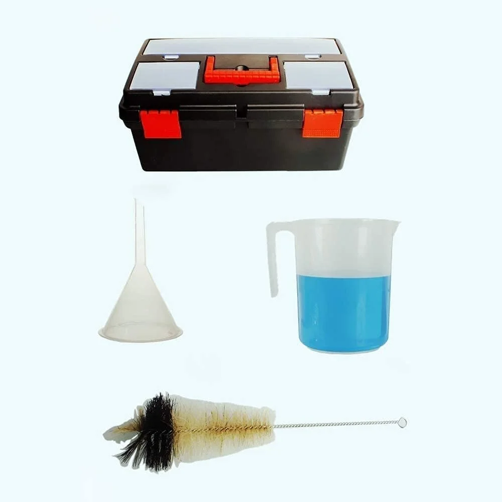 تجهیزات آزمایشگاهی شیمیایی حرفه ای GZDodek، مجموعه کامل تقطیر و خالص سازی، جعبه ابزار شیشه ای، لوازم آموزشی علوم صنعتی، لوازم جانبی تجهیزات آزمایشگاهی