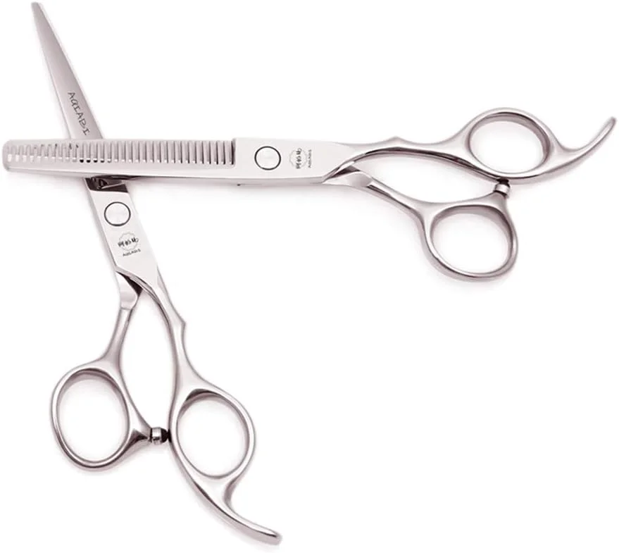 Professional Barber Scissors Set Upscale 5.5/6.0/6.5/7.0 Inch Hairdressing Scissors Thinning Shears Japanese 6CR Steel Hairdresser Haircuts Supplies Home Salon,5.5inch Professional Barber Scissors Set Upscale 5.5/6.0/6.5/7.0 Inch Hairdressing Scissors Thinning Shears Japanese 6CR Steel Hairdresser Haircuts Supplies Home Salon,5.5inch