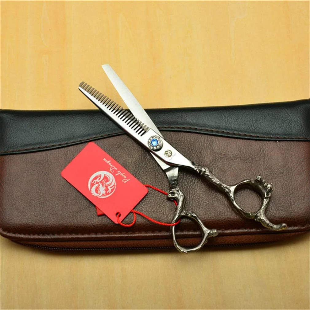 ست قیچی آرایشگری حرفه ای 6.0 اینچی یاقوت کبود راست دست، قیچی آرایشگری، قیچی پیتاژ، ابزار آرایشگاه، فولاد 440C، لوازم آرایشگری مو به همراه شانه ست قیچی آرایشگری حرفه ای 6.0 اینچی یاقوت کبود راست دست، قیچی آرایشگری، قیچی پیتاژ، ابزار آرایشگاه، فولاد 440C، لوازم آرایشگری مو به همراه شانه