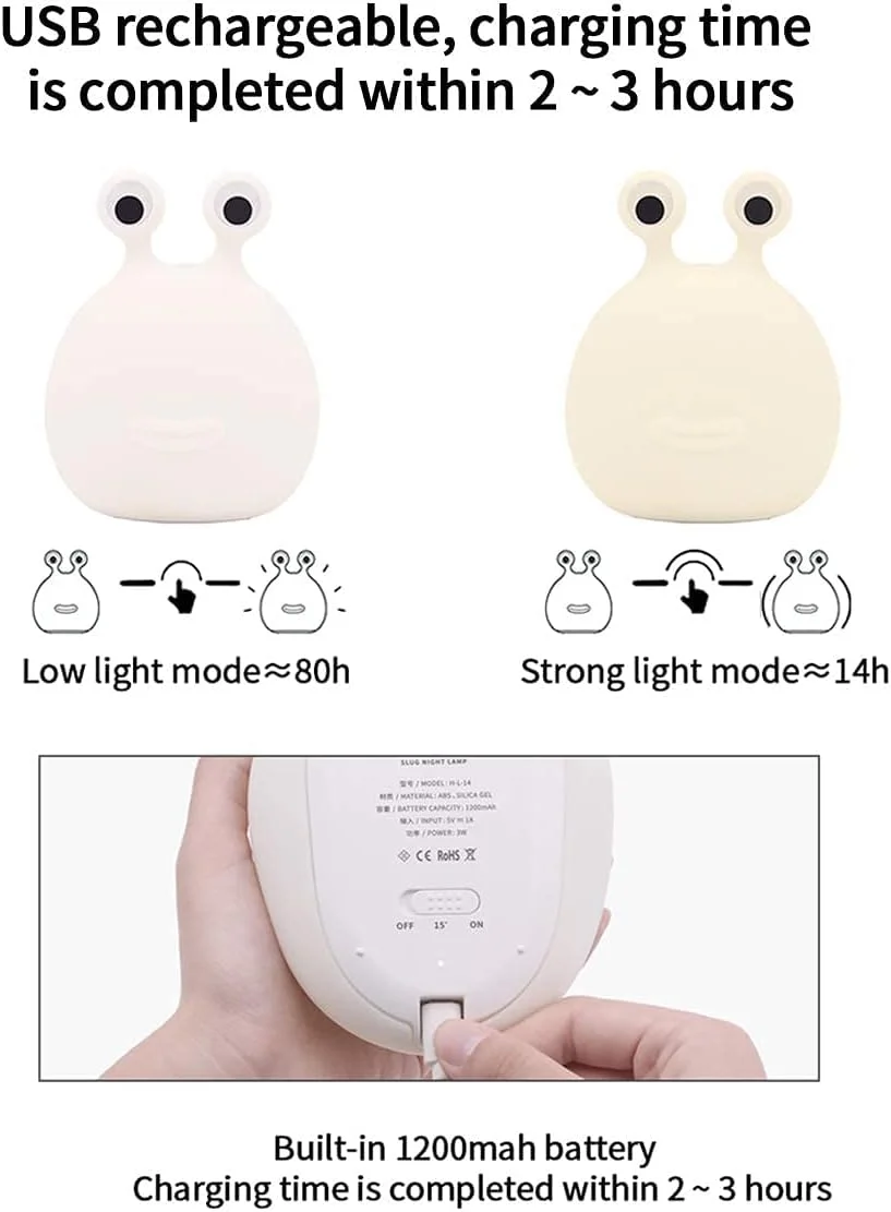 چراغ خواب کودک KASTWAVE، هدیه برای دختران و پسران، چراغ خواب های زیبا برای اتاق کودکان، چراغ خواب نرم با حسگر لمسی، دکوری شارژی USB برای نوزاد و کودک نوپا چراغ خواب کودک KASTWAVE، هدیه برای دختران و پسران، چراغ خواب های زیبا برای اتاق کودکان، چراغ خواب نرم با حسگر لمسی، دکوری شارژی USB برای نوزاد و کودک نوپا