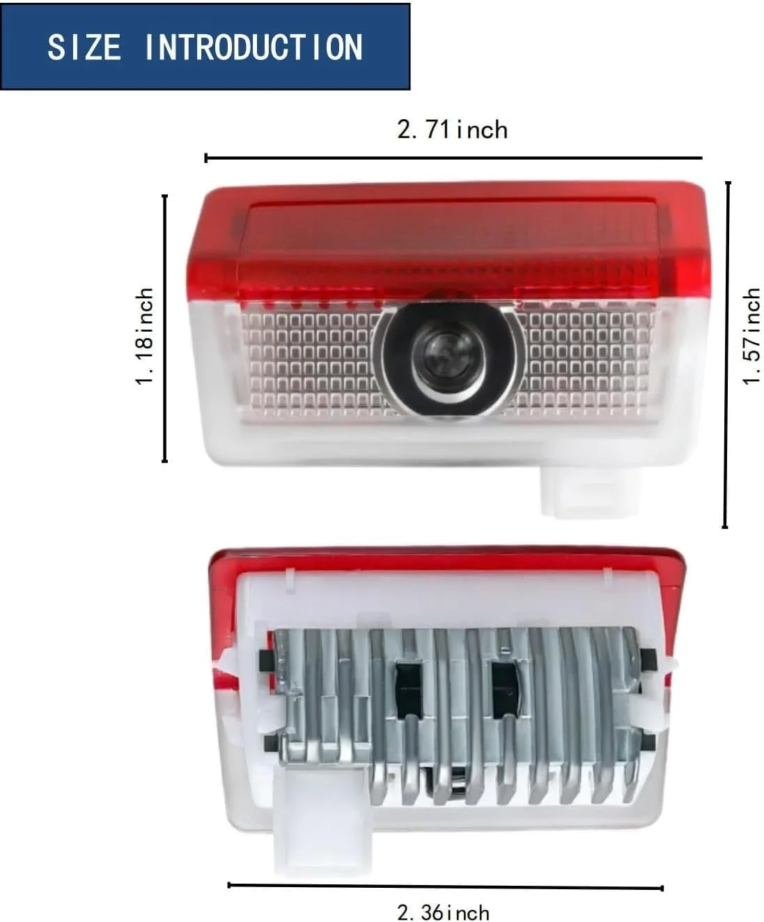 چراغ لوگو درب خودرو LED KASTWAVE، پروژکتور خوشآمدگویی لیزری، چراغ شبح سایه لوگو، لوازم جانبی بدون نیاز به سیم، جایگزین سازگار برای سری کلاس A C E GLC GLS (بسته 4 عددی) چراغ لوگو درب خودرو LED KASTWAVE، پروژکتور خوشآمدگویی لیزری، چراغ شبح سایه لوگو، لوازم جانبی بدون نیاز به سیم، جایگزین سازگار برای سری کلاس A C E GLC GLS (بسته 4 عددی)