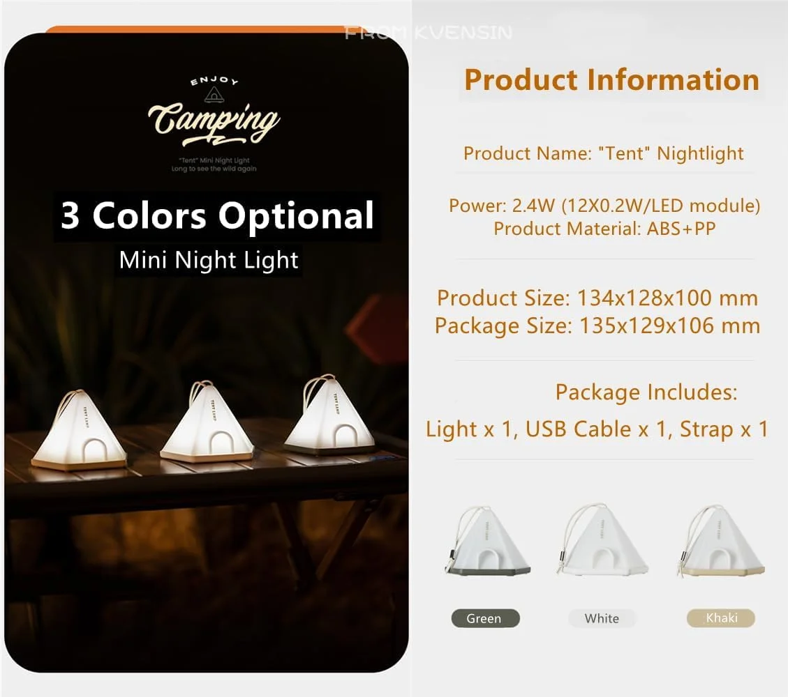 چراغ خواب خلاقانه، چراغ های محیطی ممتاز برای کمپینگ در طبیعت، چراغ خواب چادر مسافرتی قابل حمل، چراغ خواب اتاق خواب، چراغ رومیزی LED قابل شارژ USB با 6 حالت قابل تنظیم، چراغ کنار تخت با عملکرد تایمر چراغ خواب خلاقانه، چراغ های محیطی ممتاز برای کمپینگ در طبیعت، چراغ خواب چادر مسافرتی قابل حمل، چراغ خواب اتاق خواب، چراغ رومیزی LED قابل شارژ USB با 6 حالت قابل تنظیم، چراغ کنار تخت با عملکرد تایمر