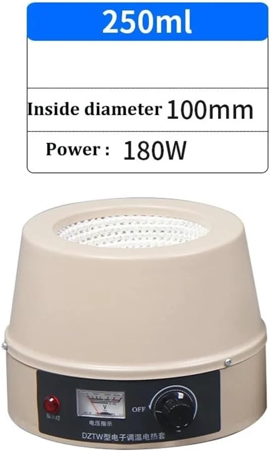 تجهیزات آزمایشگاهی، مانتل برقی آزمایشگاهی 100ml/250ml/500ml با ترموستات 220 ولت (250ml)