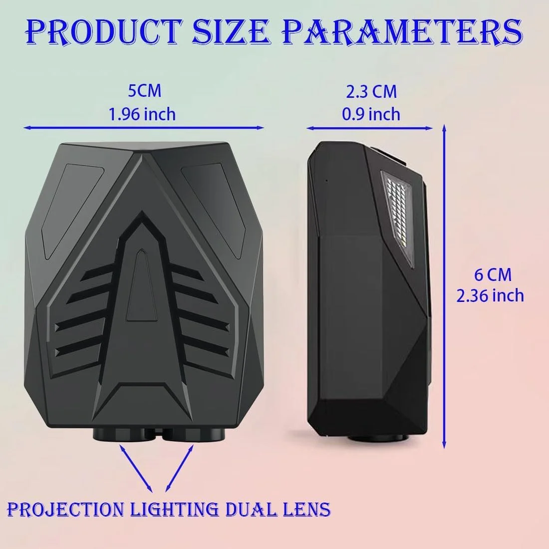 چراغ های پروژکتور درب خودرو KASTWAVE، چراغ خوش آمدگویی LED با طرح لوگوی اسب آتشین مناسب برای تمامی مدل های خودرو (آبی، 2 عدد) چراغ های پروژکتور درب خودرو KASTWAVE، چراغ خوش آمدگویی LED با طرح لوگوی اسب آتشین مناسب برای تمامی مدل های خودرو (آبی، 2 عدد)