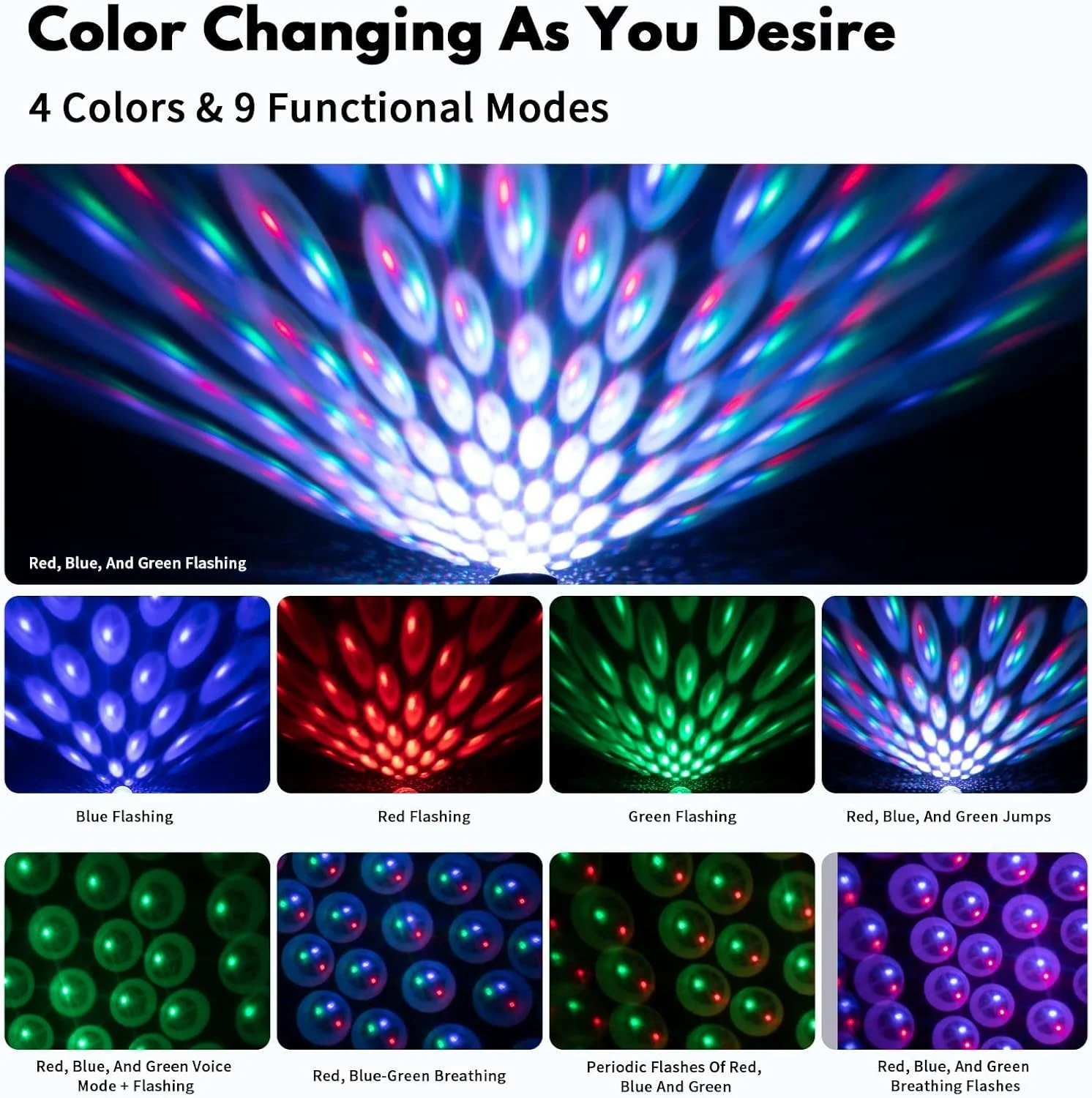 چراغ های سقفی خودرو KASTWAVE، پروژکتور چراغ شب ستاره ای USB KASTWAVE، چراغ داخلی LED فعال با صدا، 4 رنگ - 9 حالت عملکردی، نور محیطی رمانتیک قابل تنظیم - اتصال و پخش چراغ های سقفی خودرو KASTWAVE، پروژکتور چراغ شب ستاره ای USB KASTWAVE، چراغ داخلی LED فعال با صدا، 4 رنگ - 9 حالت عملکردی، نور محیطی رمانتیک قابل تنظیم - اتصال و پخش