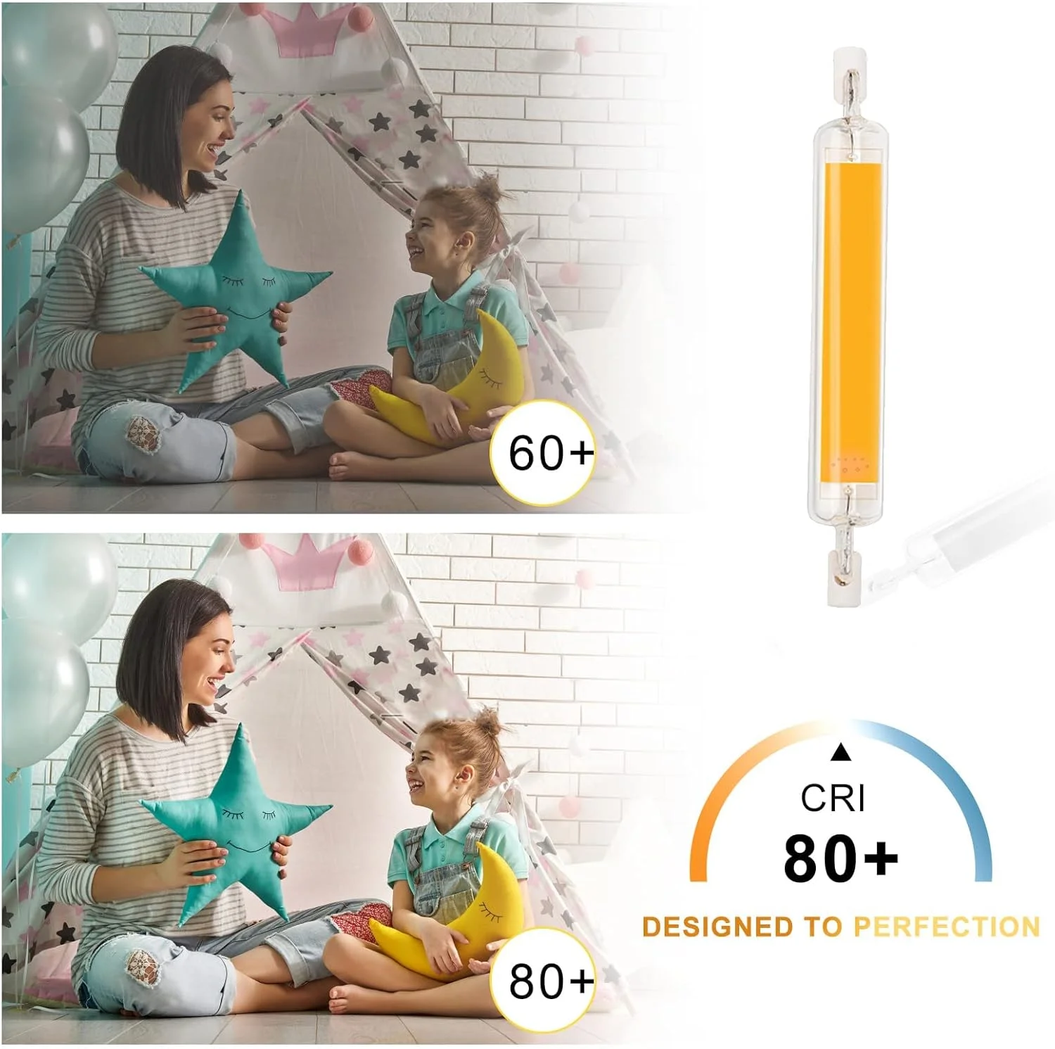 لامپ ال ای دی KASTWAVE R7S، 118 میلی متر، 10 وات، ال ای دی COB R7S دیمرخور، سفید یخی 6000K، معادل لامپ هالوژن J118 200 وات، جایگزین چراغ پروژکتور خطی بازتابنده صرفه جویی در انرژی لامپ ال ای دی KASTWAVE R7S، 118 میلی متر، 10 وات، ال ای دی COB R7S دیمرخور، سفید یخی 6000K، معادل لامپ هالوژن J118 200 وات، جایگزین چراغ پروژکتور خطی بازتابنده صرفه جویی در انرژی
