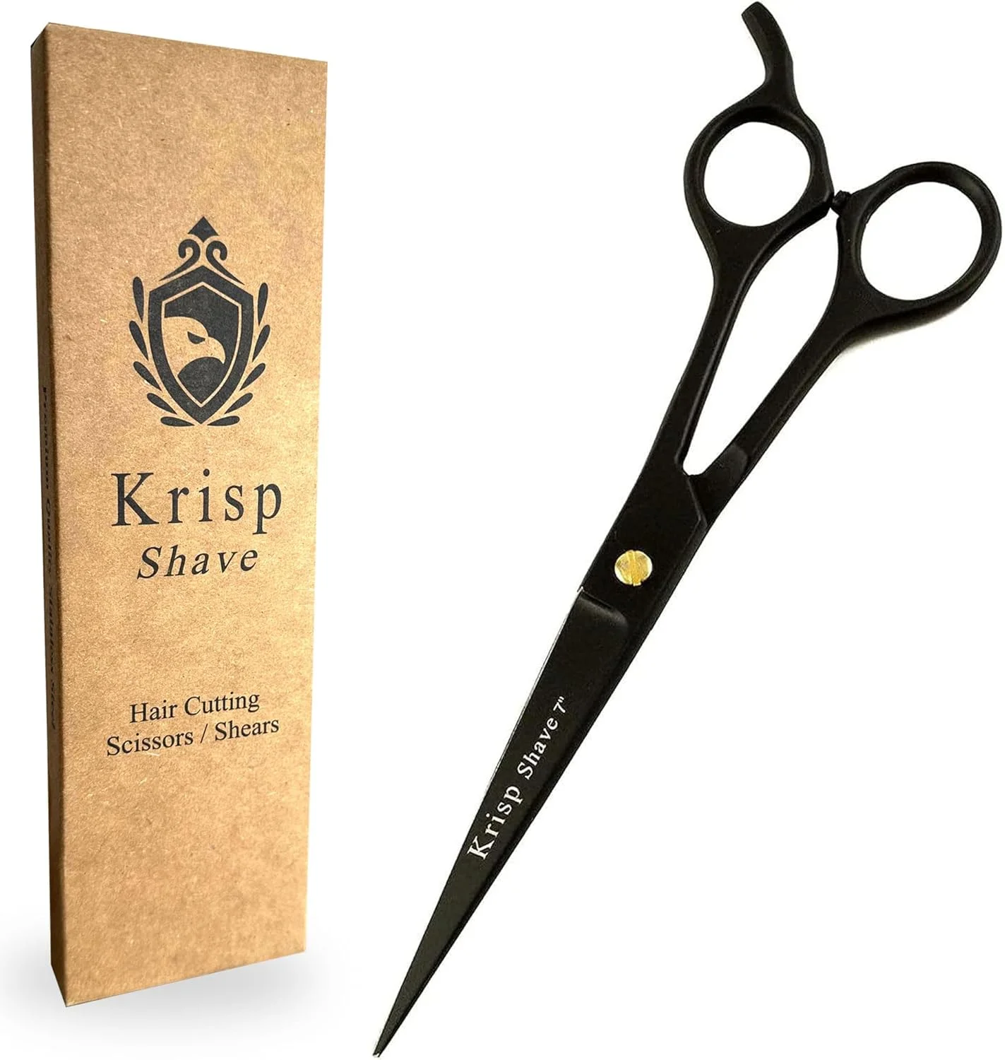 قیچی آرایشگری حرفه ای Krisp Shave - قیچی آرایشگاهی استیل ضد زنگ ژاپنی (7 اینچ) - قیچی برای اصلاح ریش و سبیل مردانه، زنانه، کودکان و حیوانات خانگی، قیچی چند منظوره مدل KSP-786 قیچی آرایشگری حرفه ای Krisp Shave - قیچی آرایشگاهی استیل ضد زنگ ژاپنی (7 اینچ) - قیچی برای اصلاح ریش و سبیل مردانه، زنانه، کودکان و حیوانات خانگی، قیچی چند منظوره مدل KSP-786
