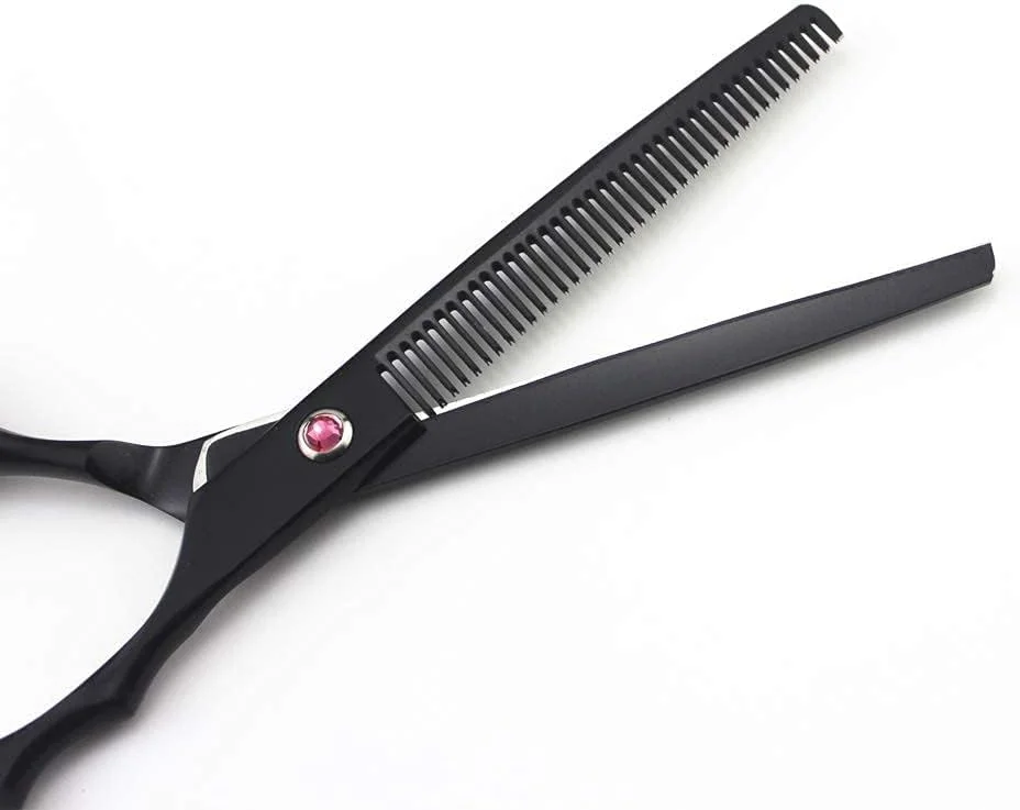 قیچی آرایشگری مو، ست پیرایش و اصلاح حیوانات خانگی، ست پیرایشگر حیوانات خانگی از جنس استیل ضد زنگ، قیچی اره ای و منحنی 6.5 اینچی (زرد)، قیچی آرایشگری قیچی آرایشگری مو، ست پیرایش و اصلاح حیوانات خانگی، ست پیرایشگر حیوانات خانگی از جنس استیل ضد زنگ، قیچی اره ای و منحنی 6.5 اینچی (زرد)، قیچی آرایشگری