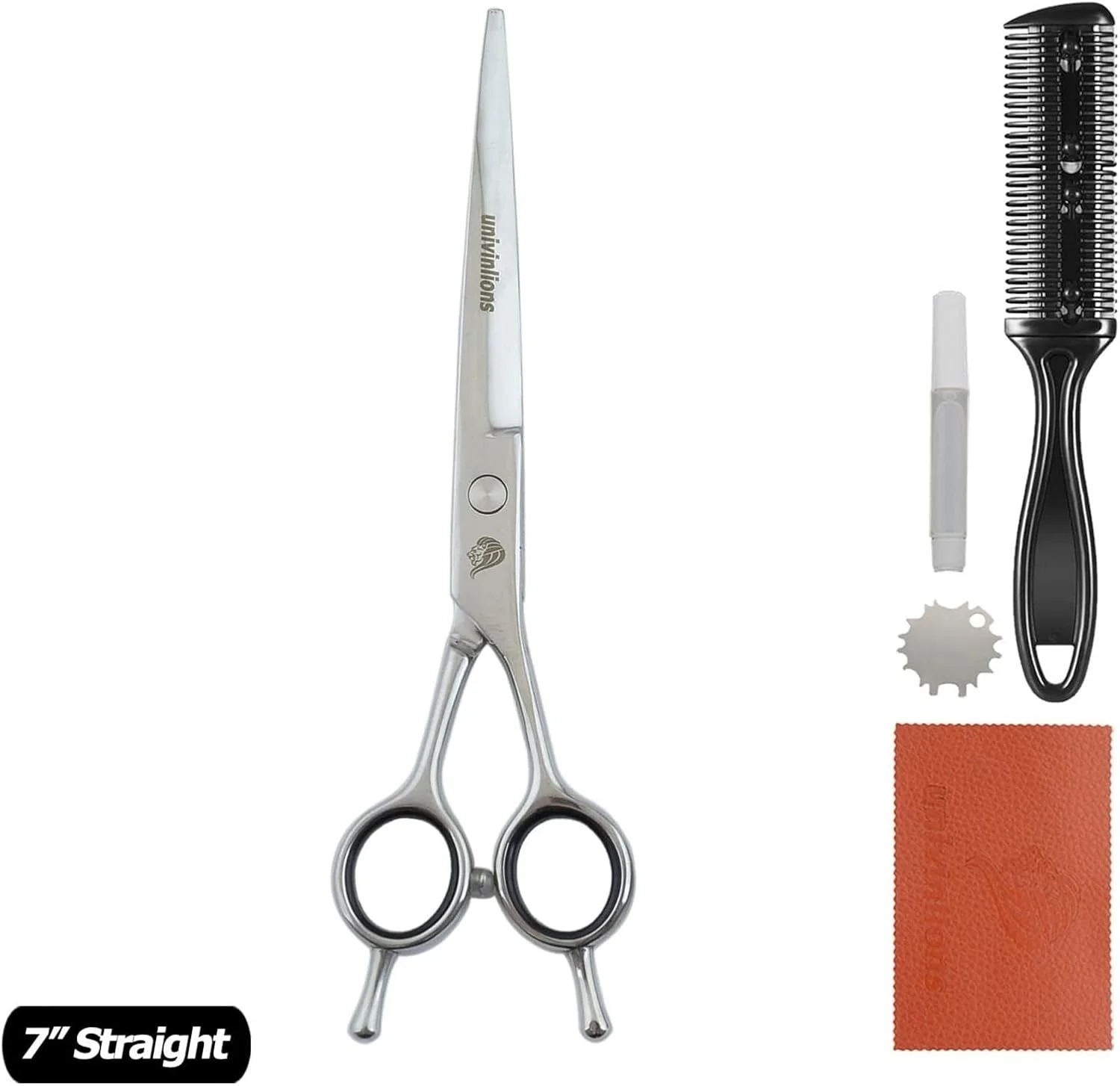 قیچی آرایشگری 6.0/7.0 اینچی، قیچی اصلاح حیوانات خانگی برای پیرایش سگ، قیچی های ارزان قیمت، قیچی پیرایش تیجراس پرو، قیچی صاف برای آرایشگر خانگی، قیچی تسورا حیوانات خانگی (اندازه: 7.0 اینچ)