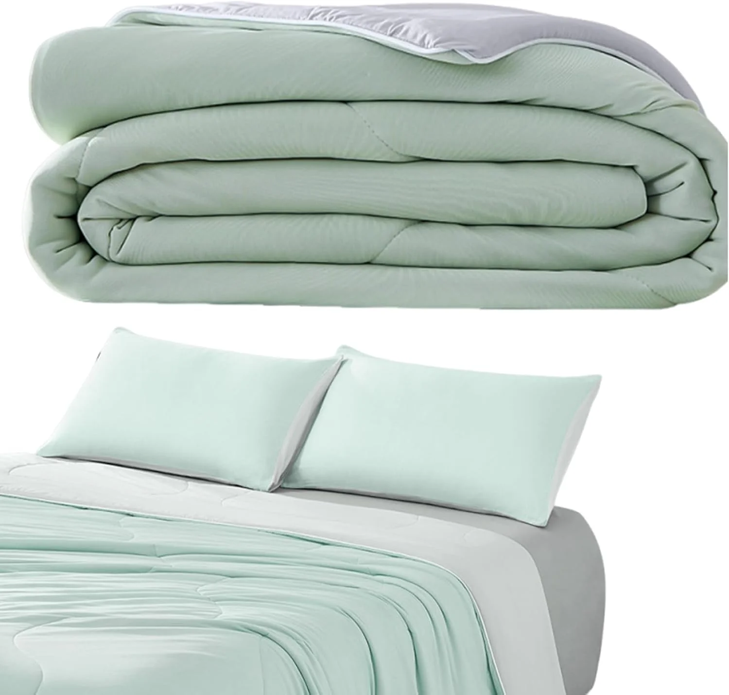 لحاف خنک کننده، پتوهای خنک کننده نرم - روتختی سبک وزن دو طرفه برای تعریق شبانه، کمپینگ، مسافرت، مبل، اتاق خواب، خانه، چرت زدن