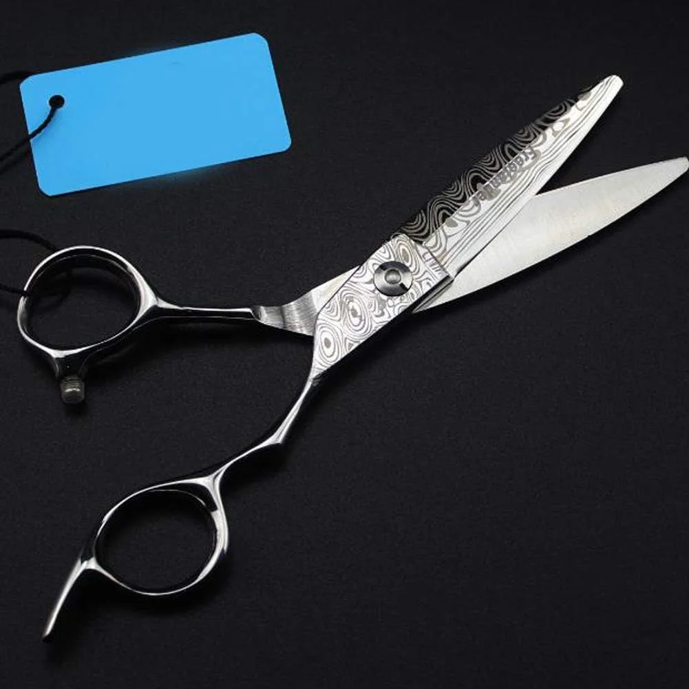 قیچی آرایشگری، قیچی کوتاهی مو، قیچی پیتاژ مو، ست آرایشگری حرفه ای برای کوتاهی و پیتاژ مو 6 اینچی، قیچی آرایشگاهی