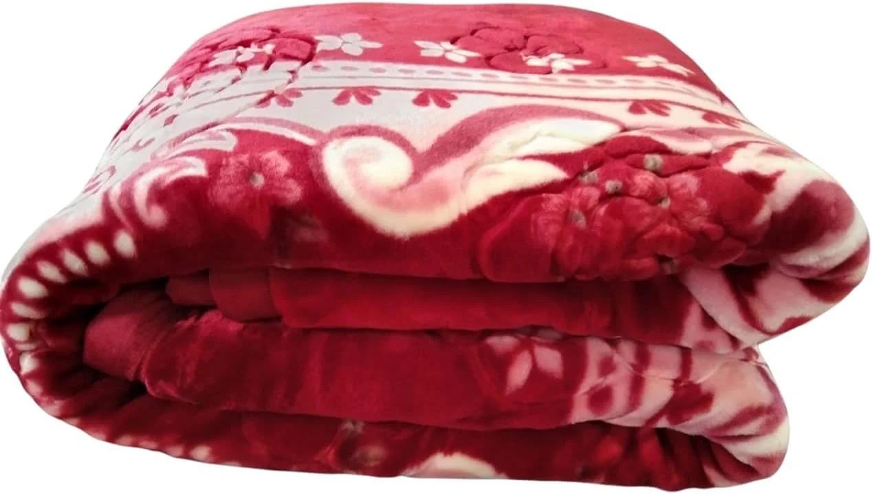 پتوی دونفره مینک دولایه فوق العاده نرم و ابری مناسب تخت خواب دونفره، سنگین مناسب زمستان - چند رنگ - سایز کینگ - حدود 5 کیلوگرم، سایز مناسب (240 در 220 سانتی متر) صورتی، ساکین) و 7.2 کیلوگرم.