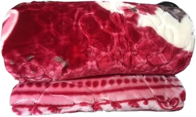 پتوی دونفره مینک دولایه فوق العاده نرم و ابری مناسب زمستان - چند رنگ - سایز کینگ - 5 کیلوگرم، سازگار با پوست، ابعاد (240 در 220 سانتی متر)