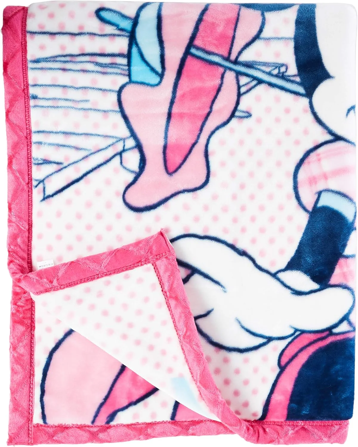 Disney Baby Infants Flannel Blanket - Minnie - 2 Kg (350 GSM, 2 Ply) - Premium Blanket