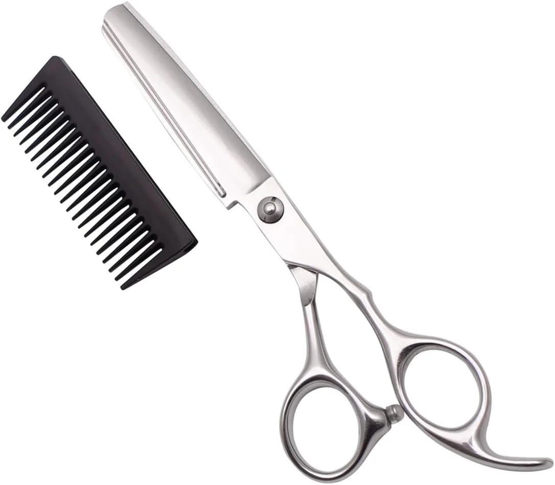 Hair Cutting Scissors, 6 Inch Professional Hair Scissors Japan Stainless Barber Scissors with Comb Hairdressing Scissors Thinning Scissors, Hair Cutting Scissors, 6 Inch Professional Hair Scissors Japan Stainless Barber Scissors with Comb Hairdressing Scissors Thinning Scissors,