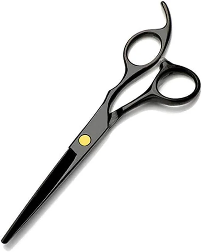 ست قیچی آرایشگری حرفه ای مشکی SXFXZ، قیچی آرایشگری 6.0 اینچی، قیچی اصلاح مو، ابزار آرایشگاه، قیچی استیل مو، لوازم آرایشگری (ست 11 عددی)