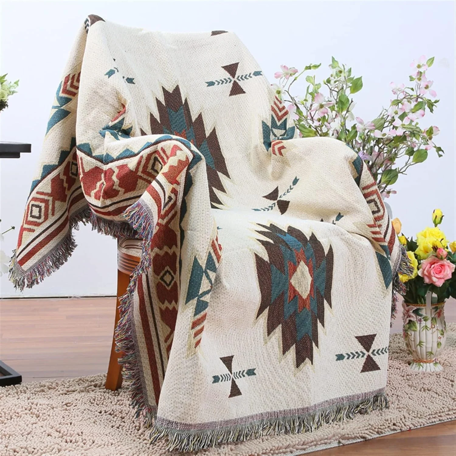 پتو WRFTTCRR مناسب پیک نیک در فضای باز، کمپینگ، پتوهای غیررسمی، فرش، پتو تخت، روکش مبل و صندلی، حوله، روتختی