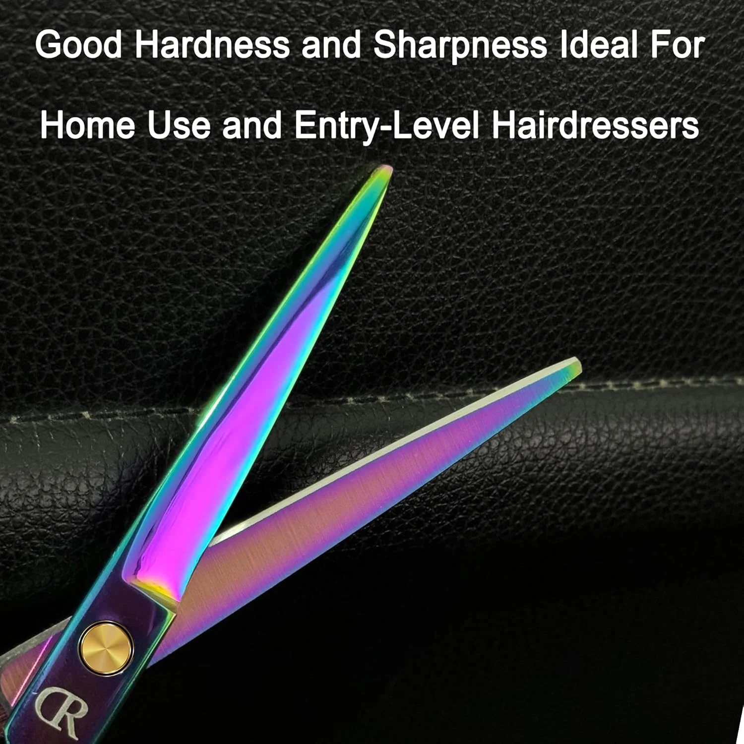 قیچی آرایشگری حرفه ای SWIUKPHE، 6 اینچ، قیچی اصلاح مو با تیغه های تیز، مناسب آرایشگران زنانه/مردانه/کودکان، ساخته شده از استیل ضد زنگ 420c