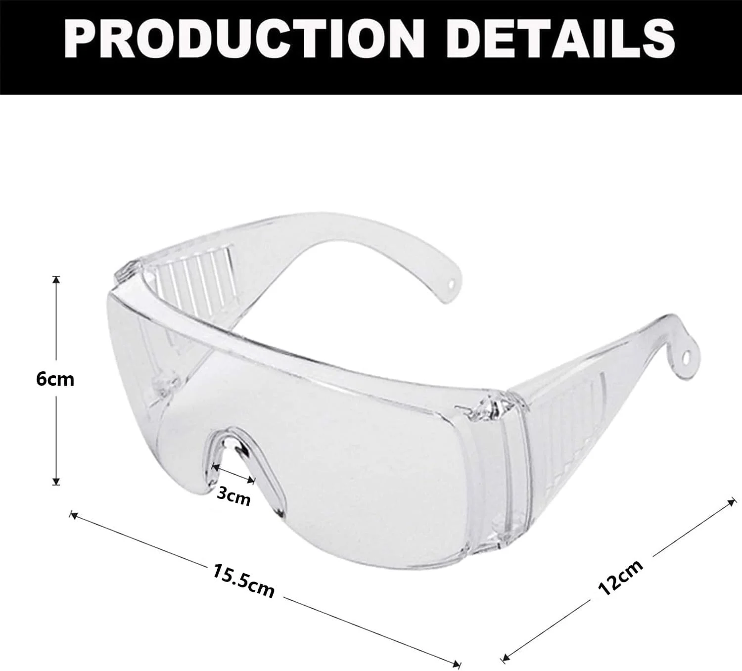 عینک ایمنی آزمایشگاهی Xspring Lab، بسته 4 عددی عینک ایمنی برای پرستاران، عینک ایمنی ضد مه، عینک محافظ، عینک ایمنی شفاف ضد باد برای ساخت و ساز، آزمایشگاه، کار در فضای باز عینک ایمنی آزمایشگاهی Xspring Lab، بسته 4 عددی عینک ایمنی برای پرستاران، عینک ایمنی ضد مه، عینک محافظ، عینک ایمنی شفاف ضد باد برای ساخت و ساز، آزمایشگاه، کار در فضای باز