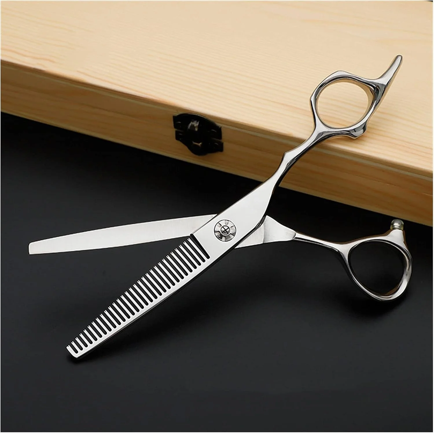 قیچی آرایشگری مخصوص 5.8 اینچی، قیچی آرایشگری، قیچی پیتاژ، قیچی دندانه دار، قیچی چتری