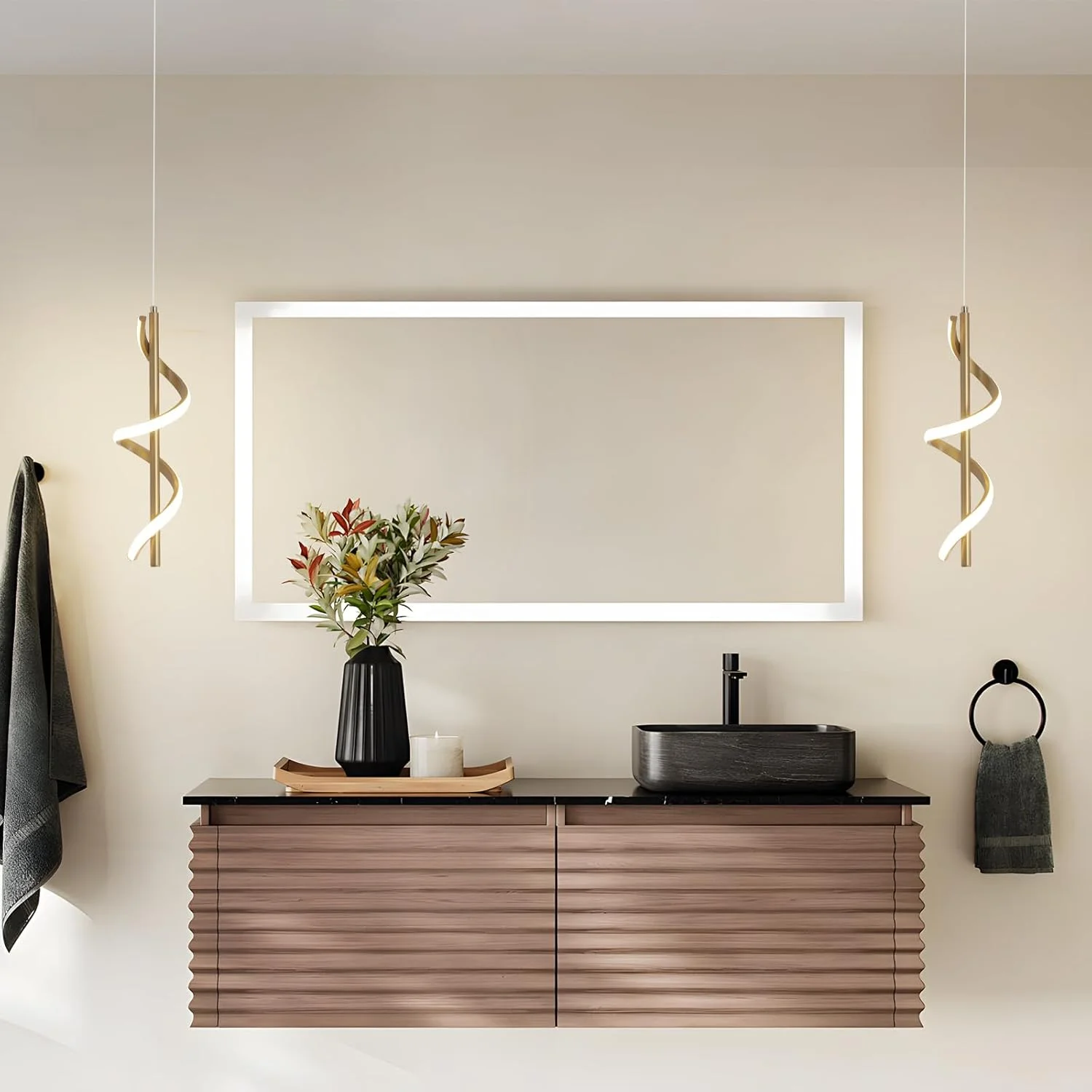 چراغ آویز طلایی مدرن YATAI، ارتفاع قابل تنظیم 120 سانتی متر، ال ای دی 13 وات، سه رنگ قابل تنظیم (3000K-6000K)، نصب نیمه فرورفته سقفی آلومینیومی و اکریلیک برای غذاخوری، آشپزخانه، کنار تخت چراغ آویز طلایی مدرن YATAI، ارتفاع قابل تنظیم 120 سانتی متر، ال ای دی 13 وات، سه رنگ قابل تنظیم (3000K-6000K)، نصب نیمه فرورفته سقفی آلومینیومی و اکریلیک برای غذاخوری، آشپزخانه، کنار تخت