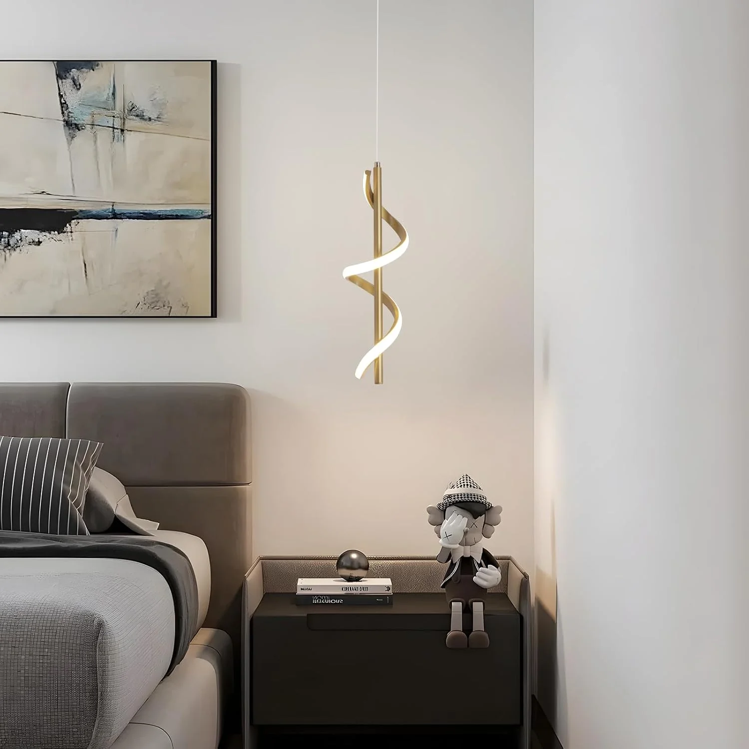 چراغ آویز طلایی مدرن YATAI، ارتفاع قابل تنظیم 120 سانتی متر، ال ای دی 13 وات، سه رنگ قابل تنظیم (3000K-6000K)، نصب نیمه فرورفته سقفی آلومینیومی و اکریلیک برای غذاخوری، آشپزخانه، کنار تخت چراغ آویز طلایی مدرن YATAI، ارتفاع قابل تنظیم 120 سانتی متر، ال ای دی 13 وات، سه رنگ قابل تنظیم (3000K-6000K)، نصب نیمه فرورفته سقفی آلومینیومی و اکریلیک برای غذاخوری، آشپزخانه، کنار تخت