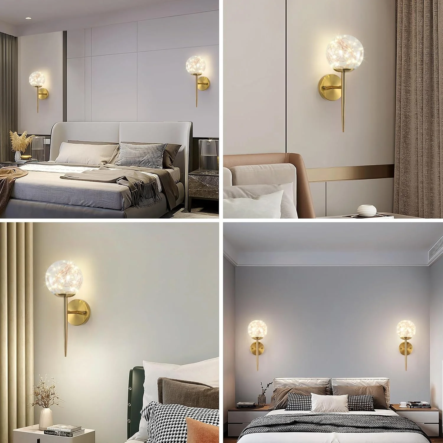 چراغ دیواری LED مدرن YATAI، چراغ دیواری اتاق خواب راهرو، چراغ دیواری کنار تخت با سایه شیشه ای، چراغ اتاق خواب نشیمن راهرو راه پله، 6 وات چراغ دیواری LED مدرن YATAI، چراغ دیواری اتاق خواب راهرو، چراغ دیواری کنار تخت با سایه شیشه ای، چراغ اتاق خواب نشیمن راهرو راه پله، 6 وات