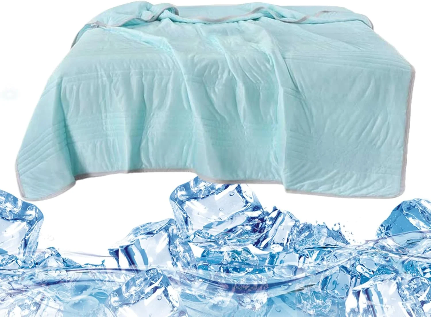 پتوی خنک کننده - روانداز روتختی | پتوی خنک کننده قابل حمل با قابلیت جذب رطوبت برای خوابگاه، مبل، کودک، کمپینگ، ماشین، اتاق نشیمن، کار، فضای باز، اتاق خواب، پیک نیک، بیمارستان