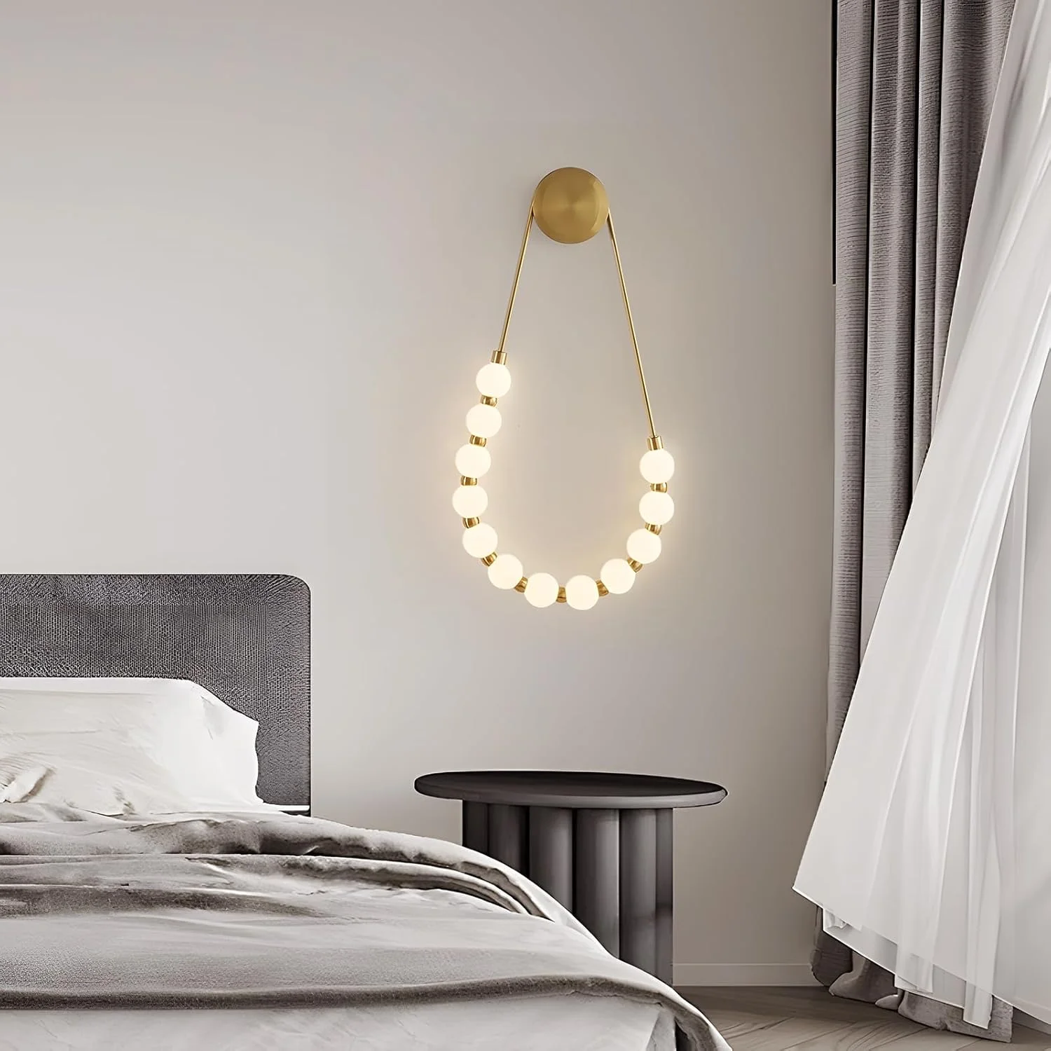 YATAI Modern Minimalist Wall Lamp, U-Shaped Golden Wall Light with Adjustable 3-Color Dimming 3000K-6000K for Bedrooms,Living Rooms and Kitchens YATAI Modern Minimalist Wall Lamp, U-Shaped Golden Wall Light with Adjustable 3-Color Dimming 3000K-6000K for Bedrooms,Living Rooms and Kitchens