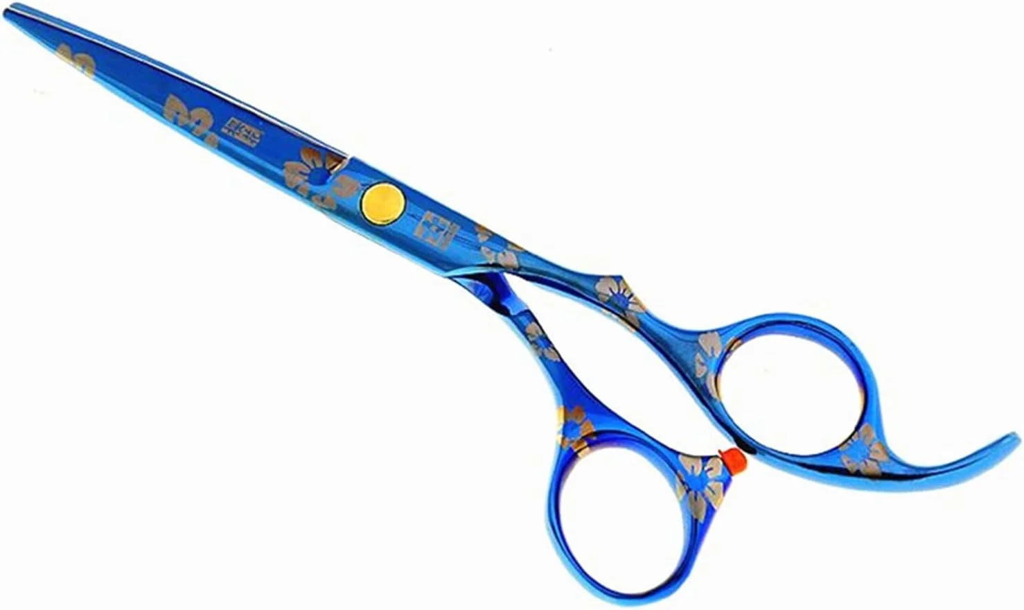 Shears For Hair Cutting 5.5/6 Inch Blue Cherry Scissors, Barber Scissors, Hairdressing Scissors, Thinning Scissors, Flat Scissors Hair Cutting Kit