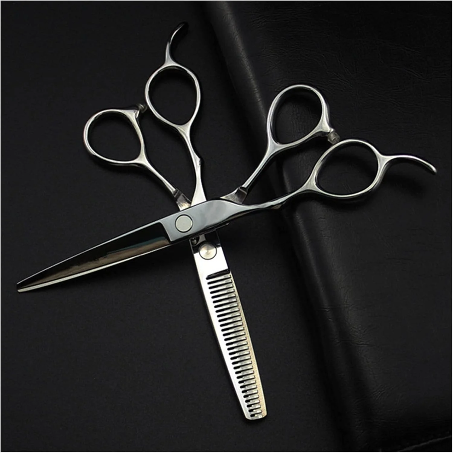 Shears For Hair Cutting 5.5/6 Inch Barber Scissors, Hair Salon, Flat Scissors, Hairdressing Scissors, Beauty Scissors, Thinning Scissors Hair Cutting Kit Shears For Hair Cutting 5.5/6 Inch Barber Scissors, Hair Salon, Flat Scissors, Hairdressing Scissors, Beauty Scissors, Thinning Scissors Hair Cutting Kit