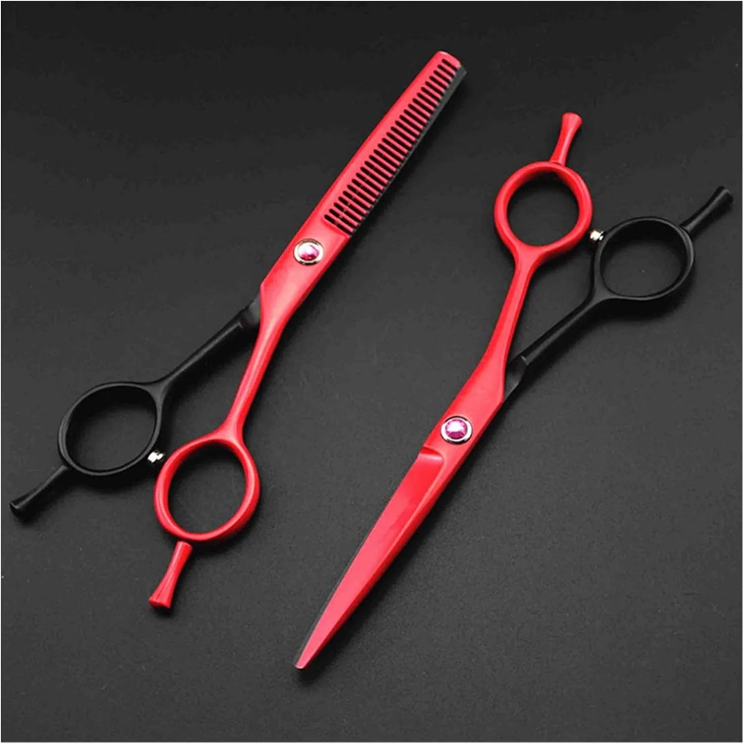 Shears For Hair Cutting 5.5 Inch Barber Scissors, Hairdressing Scissors, Hair Thinning, Barber Scissors, Barber Scissors Hair Cutting Kit Set-B Shears For Hair Cutting 5.5 Inch Barber Scissors, Hairdressing Scissors, Hair Thinning, Barber Scissors, Barber Scissors Hair Cutting Kit Set-B
