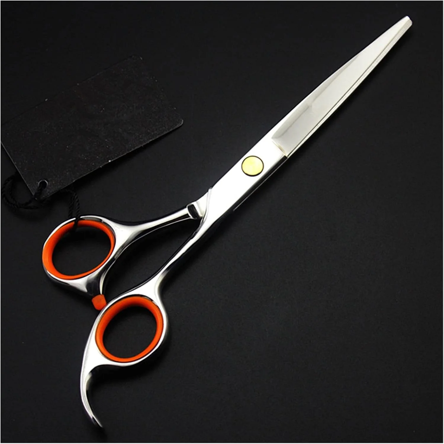 Shears For Hair Cutting 6 Inch Barber Scissors, Orange Handle, Hairdressing Scissors, Thinning Scissors, Beauty Scissors, Hair Salon, Flat Scissors Hair Cutting Kit,Set-B Shears For Hair Cutting 6 Inch Barber Scissors, Orange Handle, Hairdressing Scissors, Thinning Scissors, Beauty Scissors, Hair Salon, Flat Scissors Hair Cutting Kit,Set-B