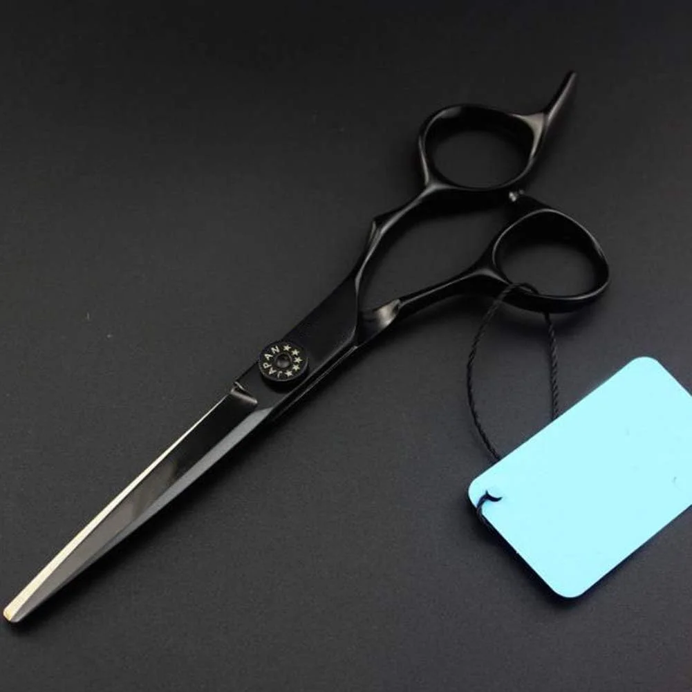 قیچی آرایشگری مو، قیچی استیل ضد زنگ حرفه ای با لبه ژاپنی، برای کوتاه کردن، مرتب کردن و لایه لایه کردن مو (دندانه دار 6 اینچ)، قیچی آرایشگری قیچی آرایشگری مو، قیچی استیل ضد زنگ حرفه ای با لبه ژاپنی، برای کوتاه کردن، مرتب کردن و لایه لایه کردن مو (دندانه دار 6 اینچ)، قیچی آرایشگری
