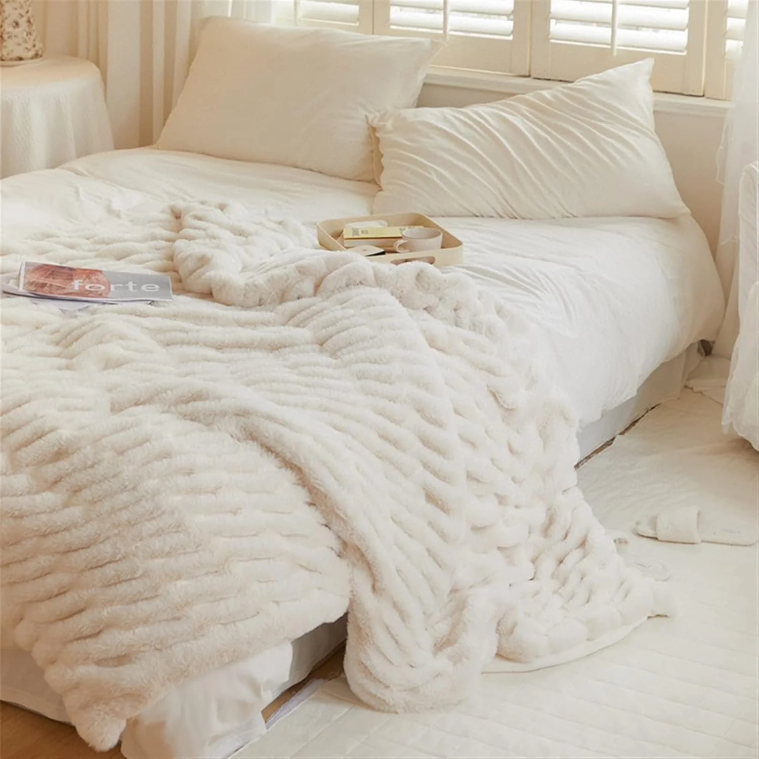 پتوهای نرم خز مصنوعی WMGSDWB، پتوهای پشمی برگشت پذیر برای مبل، صندلی، اتاق نشیمن، دکوراسیون منزل (150x200 سانتی متر) پتوهای نرم خز مصنوعی WMGSDWB، پتوهای پشمی برگشت پذیر برای مبل، صندلی، اتاق نشیمن، دکوراسیون منزل (150x200 سانتی متر)