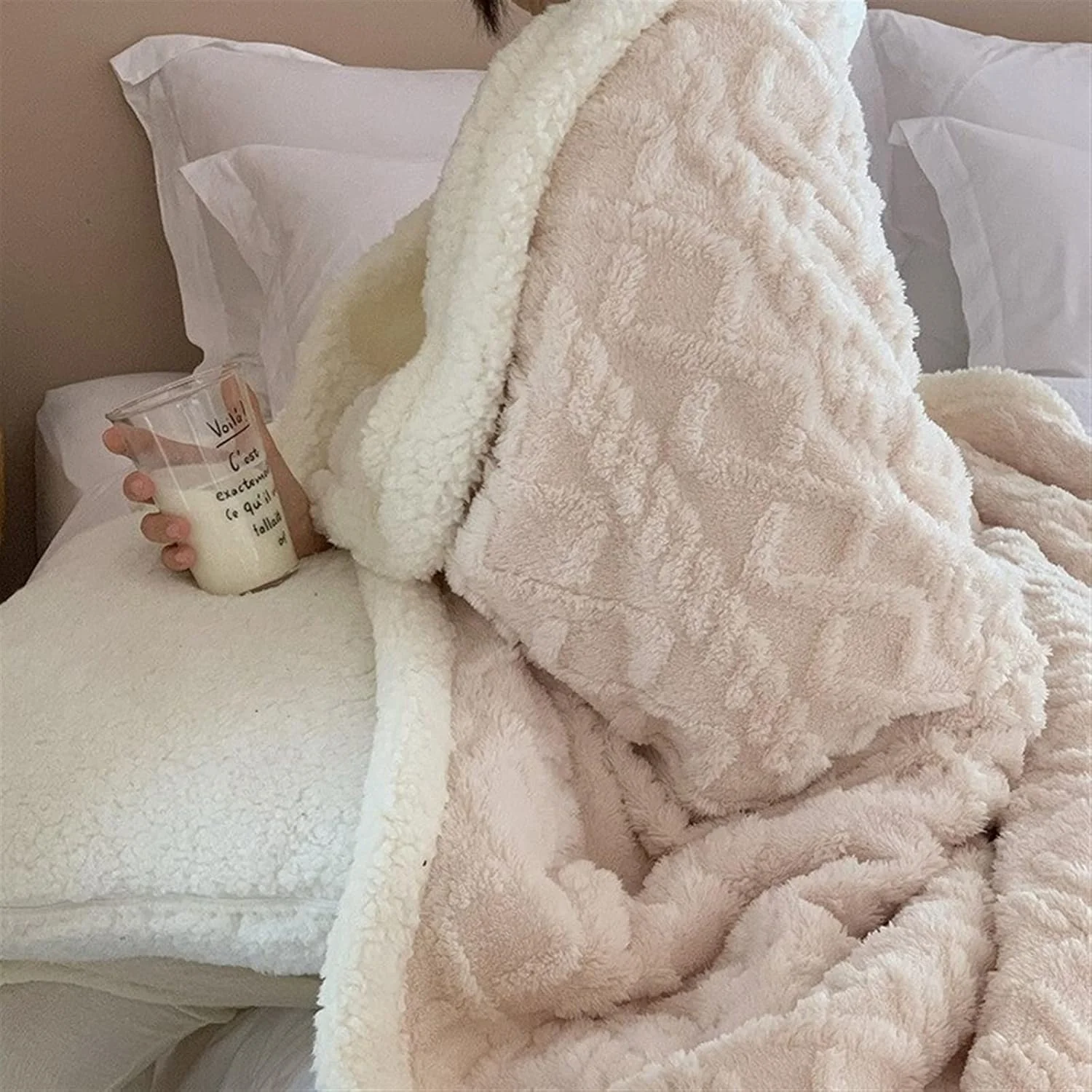 پتو WMGSDWB مخمل خواب دار ضخیم چند منظوره مبل پتو چرت زدن اتاق خواب هتل کمپینگ هواپیما چهار فصل پتو لحاف جهانی (200x230 سانتی متر) پتو WMGSDWB مخمل خواب دار ضخیم چند منظوره مبل پتو چرت زدن اتاق خواب هتل کمپینگ هواپیما چهار فصل پتو لحاف جهانی (200x230 سانتی متر)