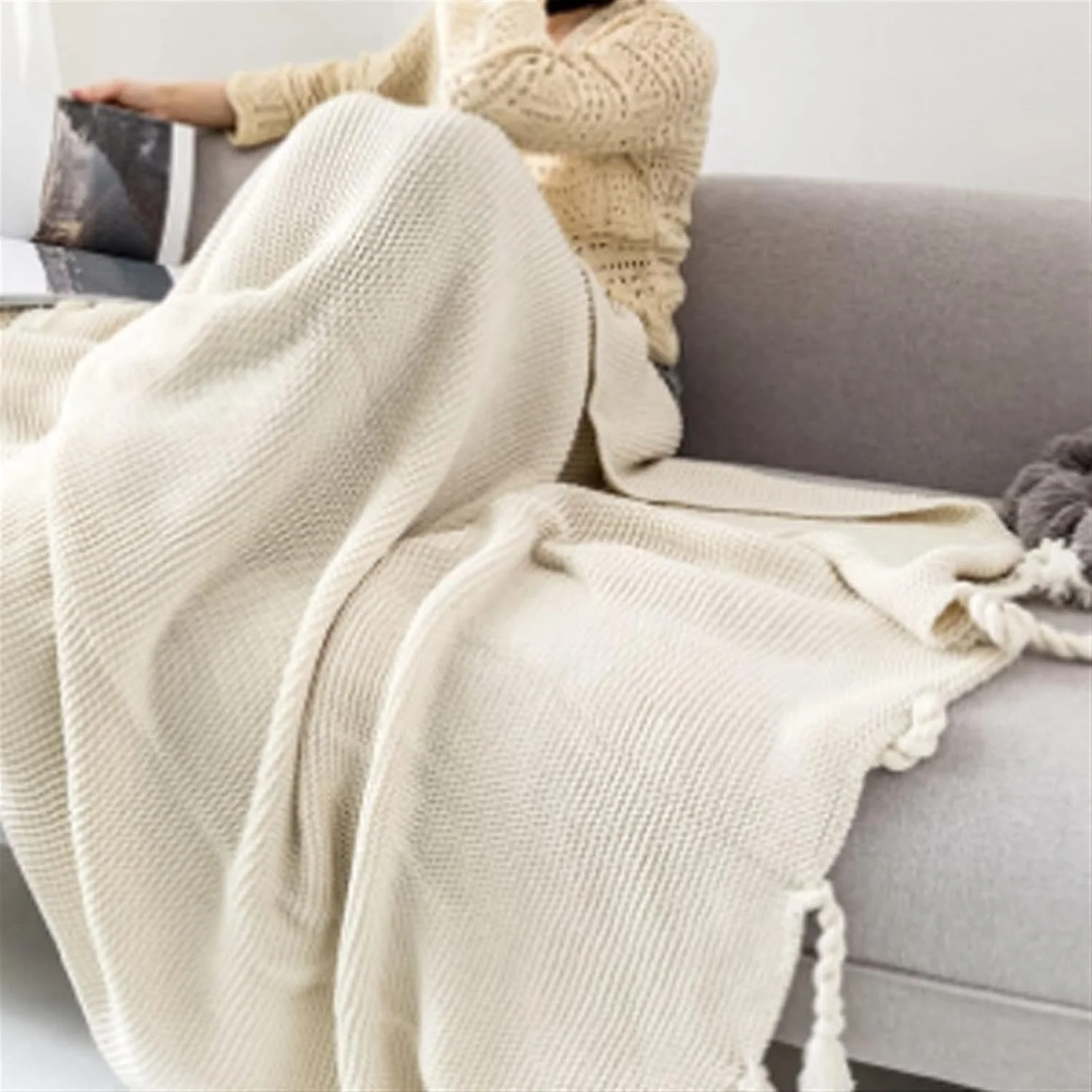 پتو مبل طرح WMGSDWB، روکش پتو مبل، پتو چرت زدن اداری، شال، پتو پشمی بافتنی، پتو تهویه مطبوع منگوله دار اوقات فراغت پتو مبل طرح WMGSDWB، روکش پتو مبل، پتو چرت زدن اداری، شال، پتو پشمی بافتنی، پتو تهویه مطبوع منگوله دار اوقات فراغت