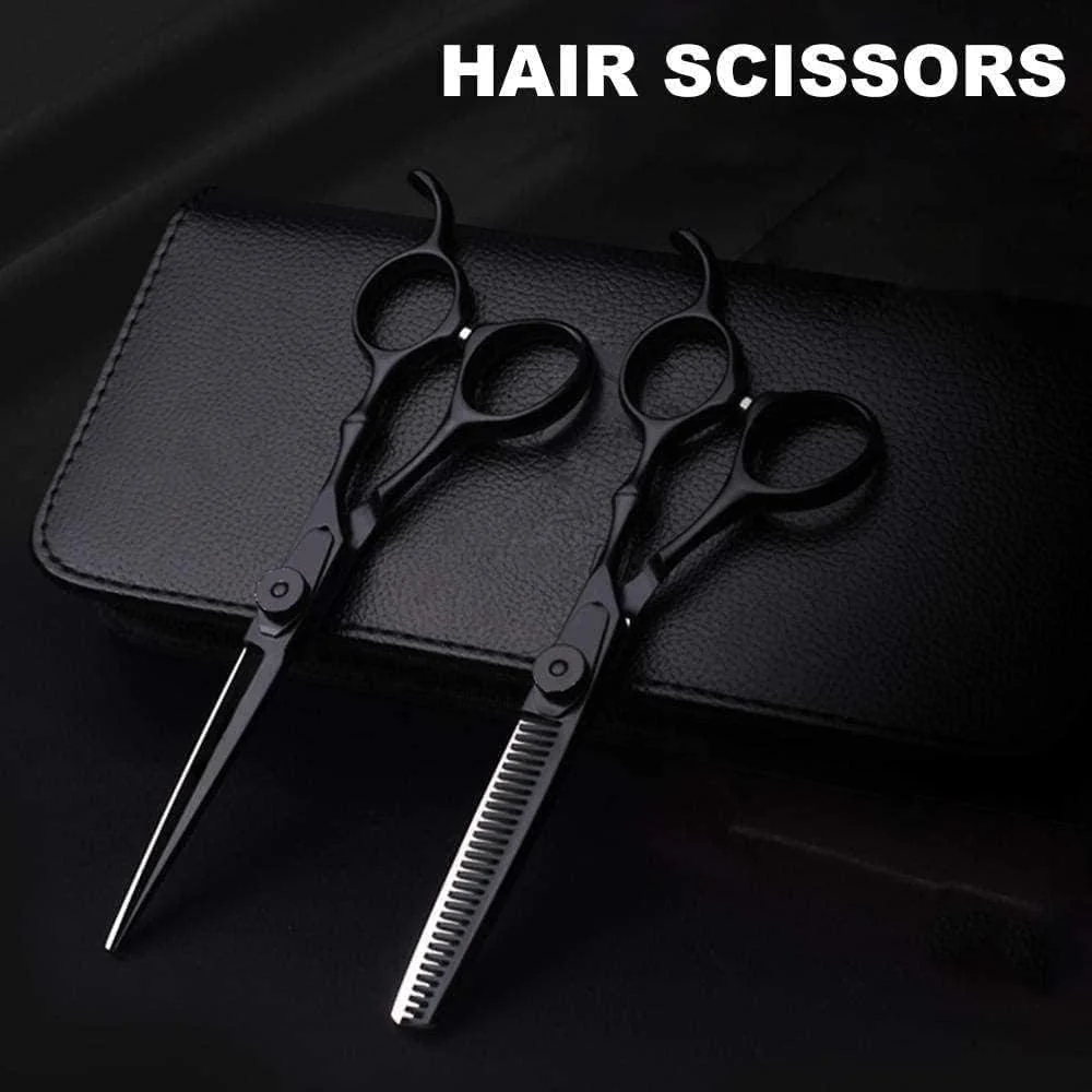 ست قیچی آرایشگری حرفه ای، قیچی پیرایشگری، ابزار طراحی مدل مو سالن ست قیچی آرایشگری حرفه ای، قیچی پیرایشگری، ابزار طراحی مدل مو سالن