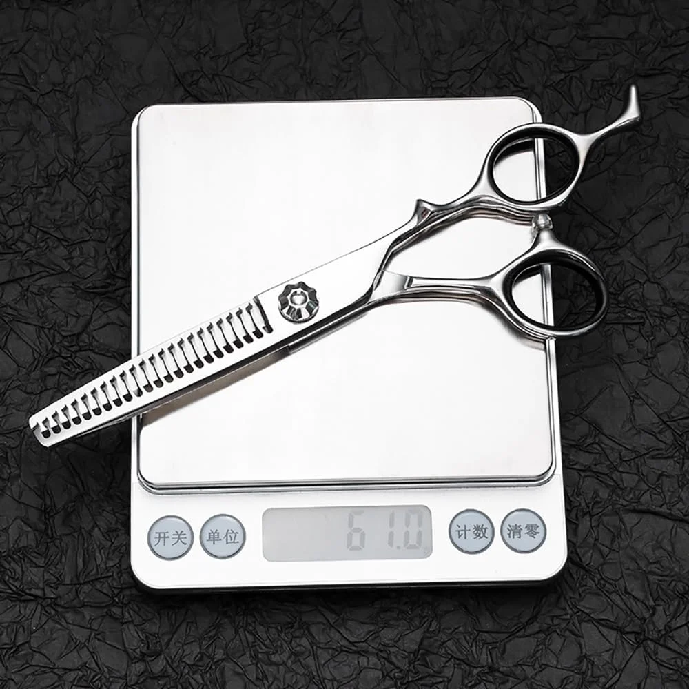 قیچی آرایشگری مو، قیچی آرایشگری حرفه ای 6 اینچی 440C CNC، قیچی دندانه دار آرایشگری حرفه ای، قیچی تخت، قیچی کم حجم کننده مو، مناسب برای آرایشگاه قیچی آرایشگری مو، قیچی آرایشگری حرفه ای 6 اینچی 440C CNC، قیچی دندانه دار آرایشگری حرفه ای، قیچی تخت، قیچی کم حجم کننده مو، مناسب برای آرایشگاه