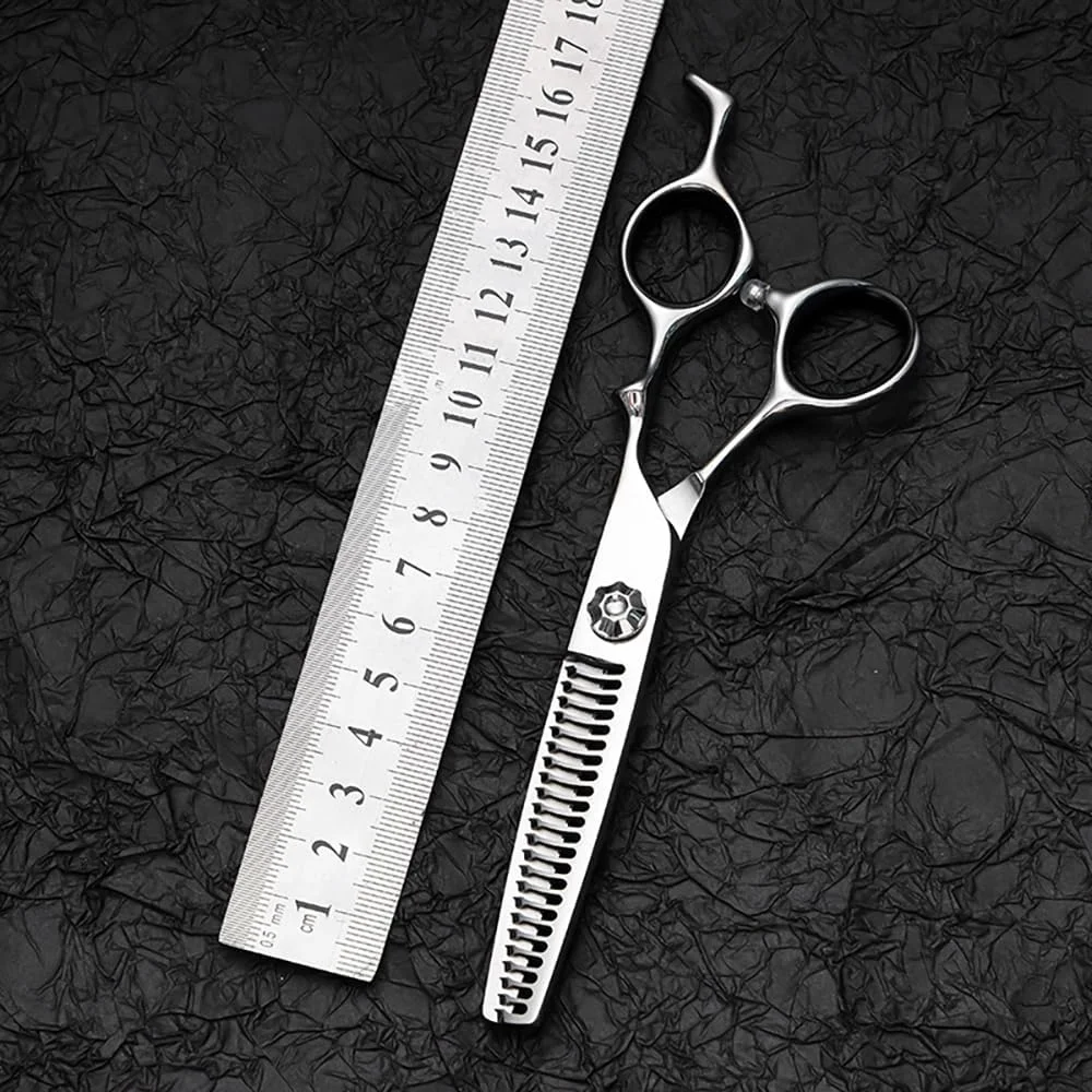 قیچی آرایشگری مو، قیچی آرایشگری حرفه ای 6 اینچی 440C CNC، قیچی دندانه دار آرایشگری حرفه ای، قیچی تخت، قیچی کم حجم کننده مو، مناسب برای آرایشگاه قیچی آرایشگری مو، قیچی آرایشگری حرفه ای 6 اینچی 440C CNC، قیچی دندانه دار آرایشگری حرفه ای، قیچی تخت، قیچی کم حجم کننده مو، مناسب برای آرایشگاه