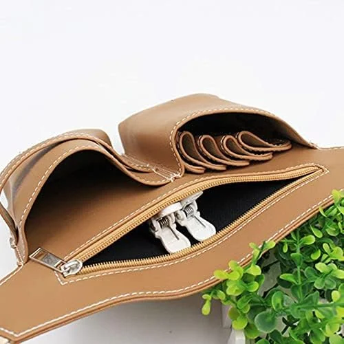 کیف قیچی آرایشگری حرفه ای XYJPCC، کیف کمری ابزار آرایشگاه (رنگ: D)