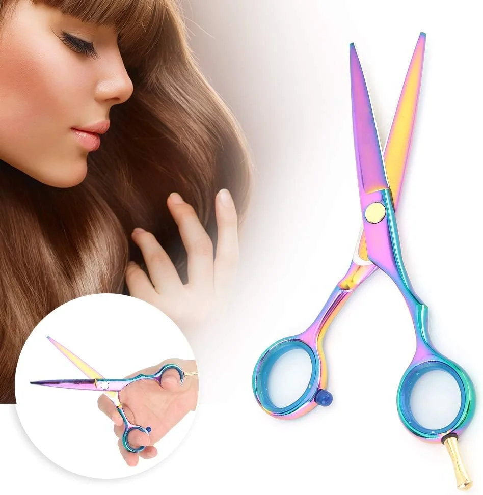 قیچی آرایشگری استیل 5.5 اینچی VELATEMOR، قیچی حرفه ای اصلاح مو، قیچی آرایشگری برای نازک کردن، بافت دادن، پیرایش مو، مناسب برای سالن و خانه (قیچی اصلاح) قیچی آرایشگری استیل 5.5 اینچی VELATEMOR، قیچی حرفه ای اصلاح مو، قیچی آرایشگری برای نازک کردن، بافت دادن، پیرایش مو، مناسب برای سالن و خانه (قیچی اصلاح)