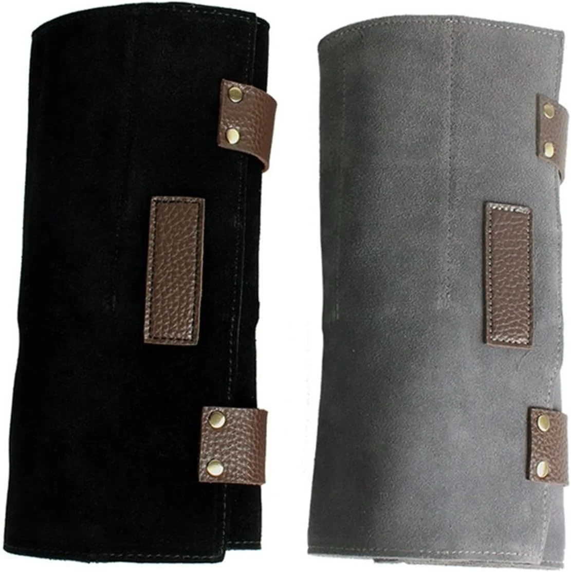 کیف آرایشگری WAYOM، کیف قیچی آرایشگری حرفه ای چرمی اصل، کیف تاشو ابزار قیچی آرایشگر سالن با 12 جیب (رنگ: خاکستری) کیف آرایشگری WAYOM، کیف قیچی آرایشگری حرفه ای چرمی اصل، کیف تاشو ابزار قیچی آرایشگر سالن با 12 جیب (رنگ: خاکستری)