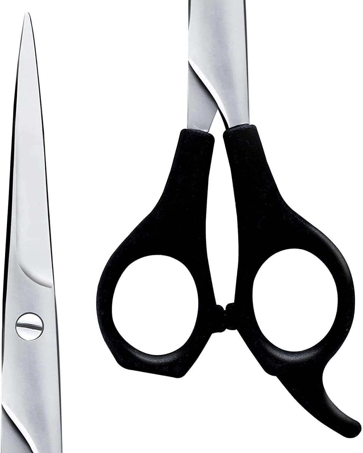 قیچی آرایشگری و شانه مو ورسیس (S-120 Comb-6924) مشکی برای اصلاح و مرتب کردن مو، ریش و سبیل (مشکی 6 اینچ) کربن آنتی استاتیک (1 قیچی و 1 شانه) قیچی آرایشگری و شانه مو ورسیس (S-120 Comb-6924) مشکی برای اصلاح و مرتب کردن مو، ریش و سبیل (مشکی 6 اینچ) کربن آنتی استاتیک (1 قیچی و 1 شانه)