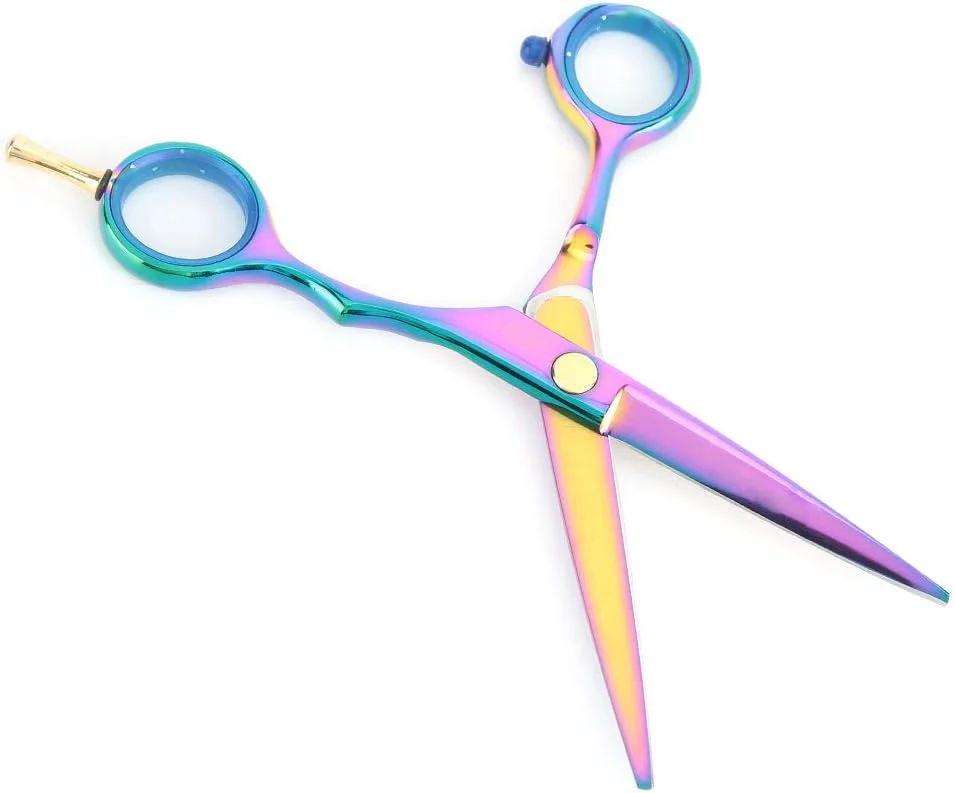 قیچی آرایشگری استیل 5.5 اینچی VELATEMOR، قیچی حرفه ای اصلاح مو، قیچی آرایشگری برای نازک کردن، بافت دادن، پیرایش مو، مناسب برای سالن و خانه (قیچی اصلاح) قیچی آرایشگری استیل 5.5 اینچی VELATEMOR، قیچی حرفه ای اصلاح مو، قیچی آرایشگری برای نازک کردن، بافت دادن، پیرایش مو، مناسب برای سالن و خانه (قیچی اصلاح)