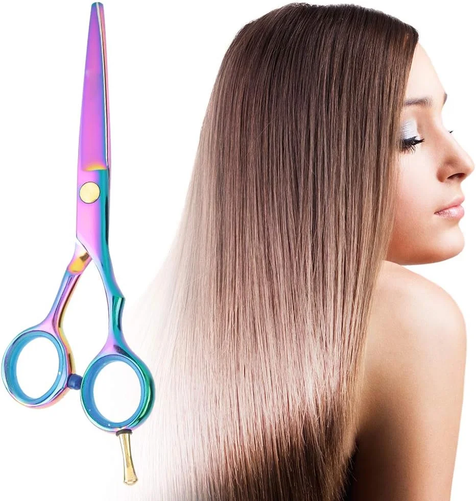 قیچی آرایشگری استیل 5.5 اینچی VELATEMOR، قیچی حرفه ای اصلاح مو، قیچی آرایشگری برای نازک کردن، بافت دادن، پیرایش مو، مناسب برای سالن و خانه (قیچی اصلاح) قیچی آرایشگری استیل 5.5 اینچی VELATEMOR، قیچی حرفه ای اصلاح مو، قیچی آرایشگری برای نازک کردن، بافت دادن، پیرایش مو، مناسب برای سالن و خانه (قیچی اصلاح)