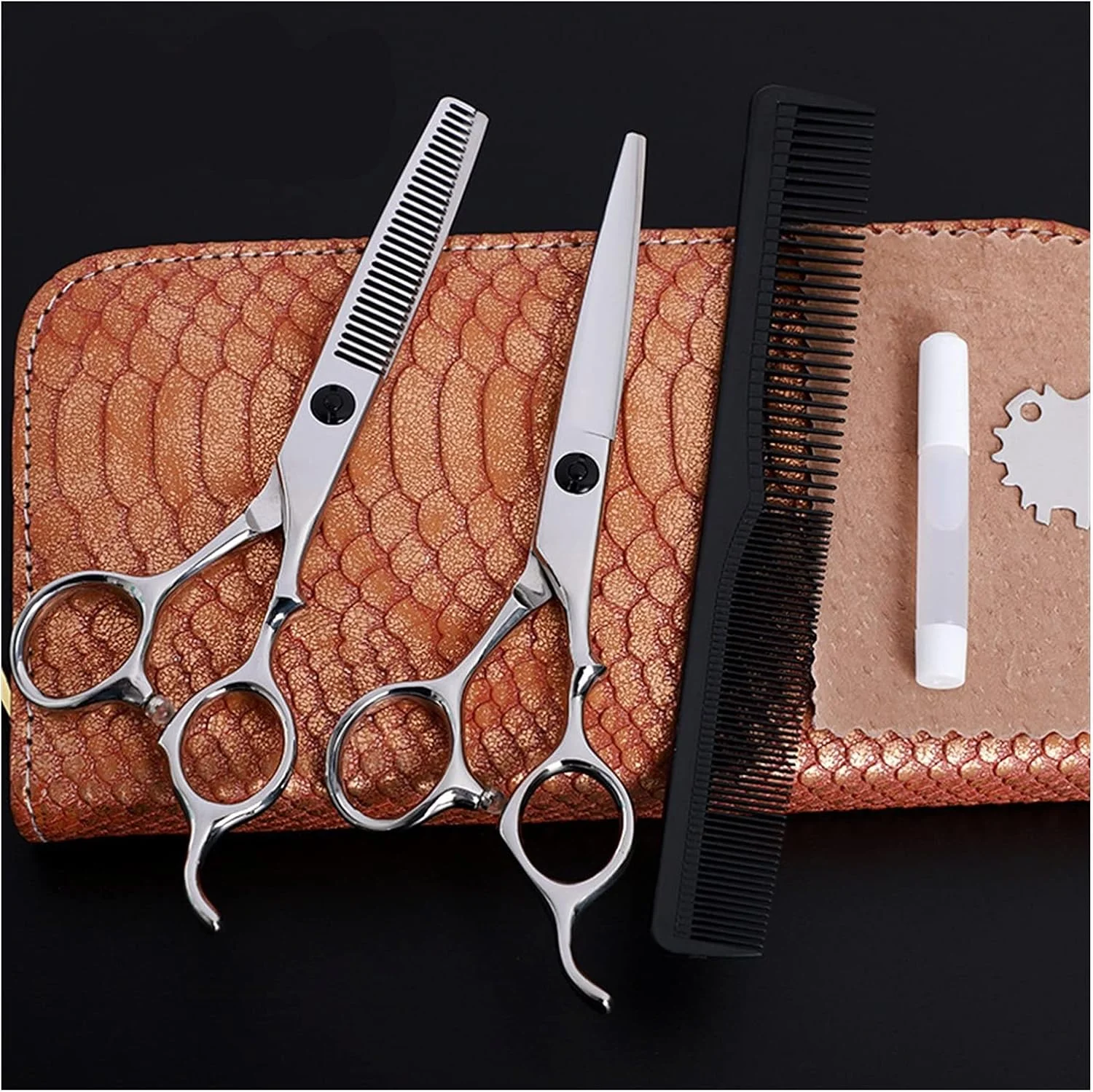 ست قیچی دندانه دار تخت، قیچی آرایشگری دسته گره ای 6.0 اینچی، قیچی آرایشگری، قیچی چتری، قیچی اصلاح مو ست قیچی دندانه دار تخت، قیچی آرایشگری دسته گره ای 6.0 اینچی، قیچی آرایشگری، قیچی چتری، قیچی اصلاح مو