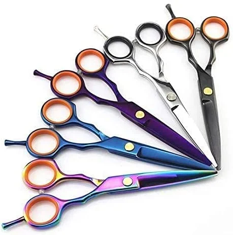 قیچی آرایشگری مو، ست آرایشگری حرفه ای ژاپن 440c 5.5 اینچ رنگی، قیچی های آرایشگری مو، قیچی سلمانی قیچی آرایشگری مو، ست آرایشگری حرفه ای ژاپن 440c 5.5 اینچ رنگی، قیچی های آرایشگری مو، قیچی سلمانی