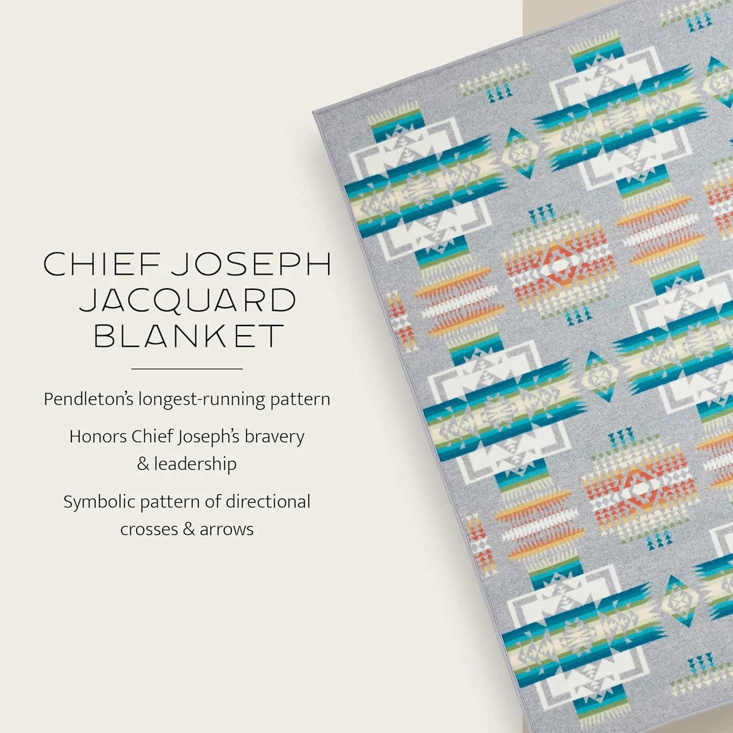 پتو پندلتون طرح رئیس جوزف خاکستری