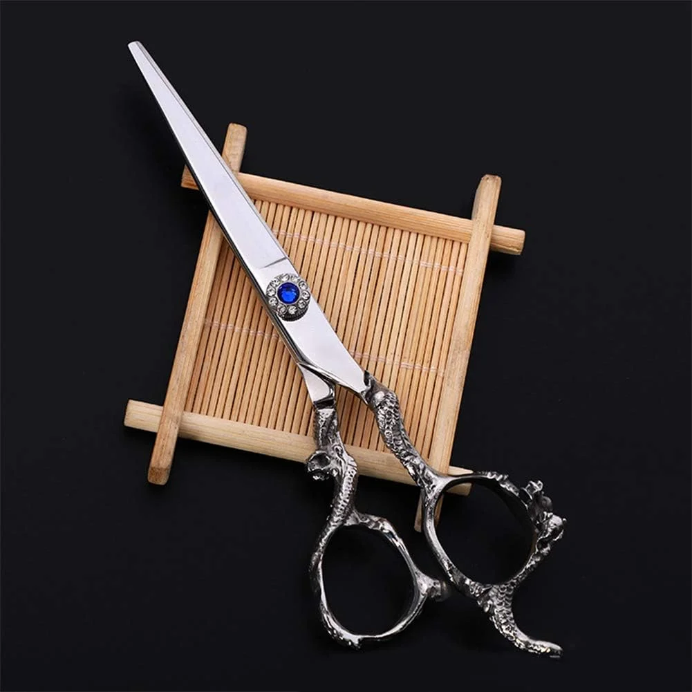 قیچی آرایشگری مو، کوتاهی مو، آرایشگری، چتری دندانه دار تخت (تخت برش 6 اینچ)، قیچی آرایشگر قیچی آرایشگری مو، کوتاهی مو، آرایشگری، چتری دندانه دار تخت (تخت برش 6 اینچ)، قیچی آرایشگر